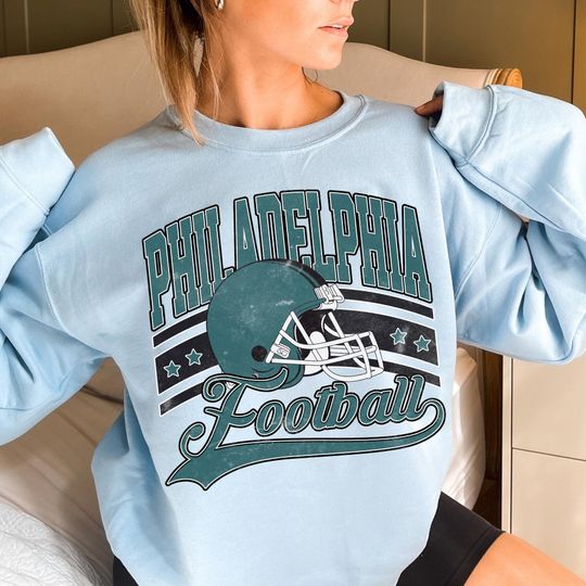 Discover Vintage Philadelphia Football Sweatshirt, The Birds Game Day Sweatshirt, Sundays Are For The Birds Football Season Gift For Fans