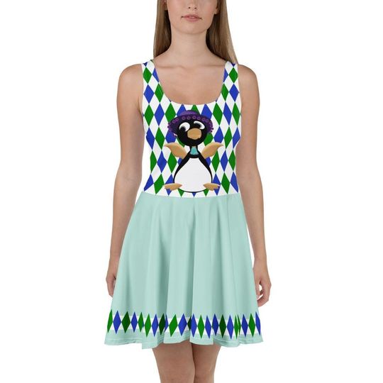 Discover Small Ride Penguin Skater Dress for Women