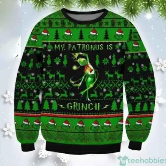 Discover funny character My Patronus Is funny character Christmas Gift Ugly Christmas Sweater