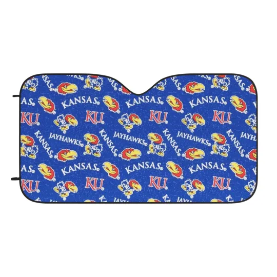 Discover University of Kansas Jayhawks Car Sun Shades