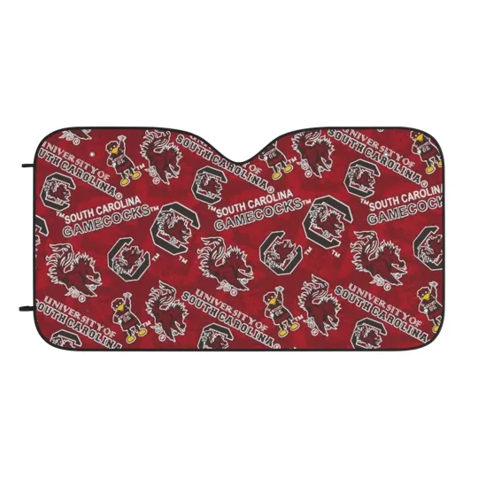 Discover University of South Carolina Gamecocks Car Sun Shades