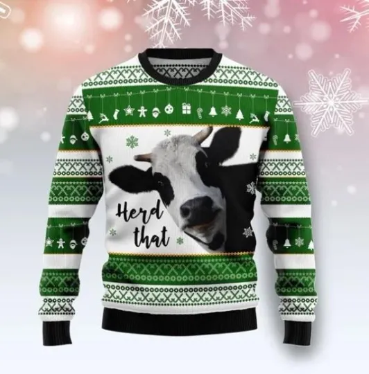 Discover Cow Herd That Ugly Christmas Sweater  Gift For Christmas Great new new hot