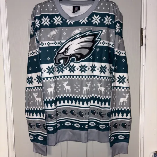Discover Philadelphia Eagles football Football Team Apparel Ugly Christmas Sweater Adult