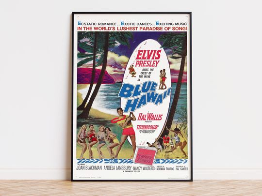 Discover Blue Hawaii - Movie Poster