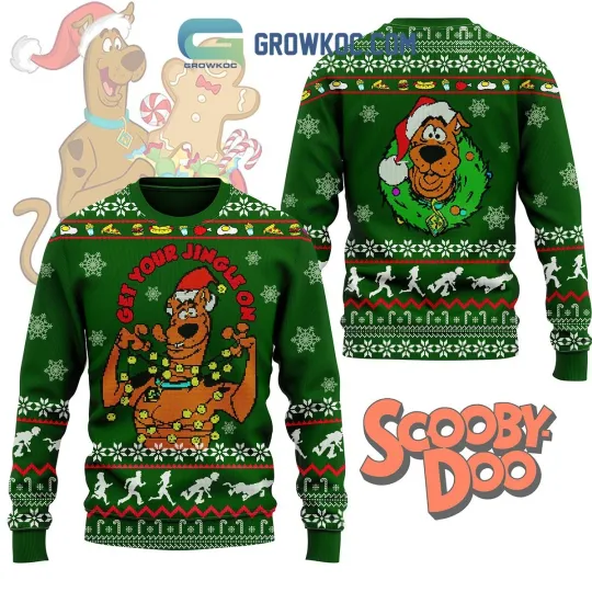 Discover Scooby Doo Get Your Jingle On Christmas Ugly Sweatshirt