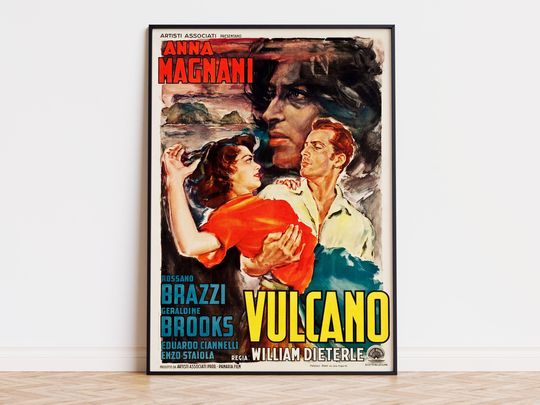 Discover Vulcano - Movie Poster | Digital Download | High Quality Ready To Print
