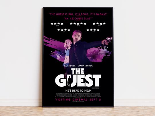 Discover The Guest - Movie Poster | Digital Download | High Quality Ready To Print