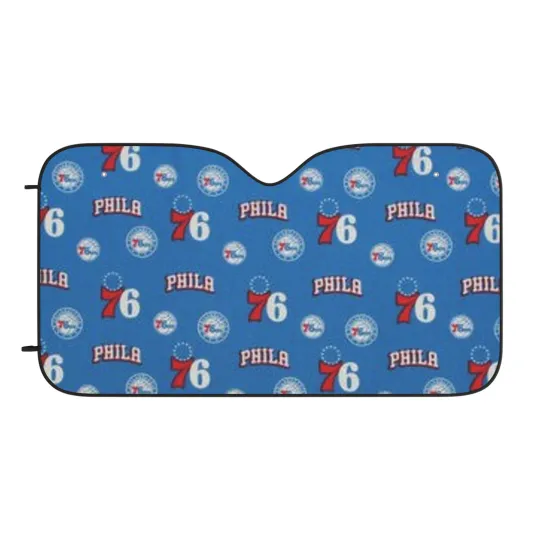 Discover Philadelphia 76ers Car Sun Shades