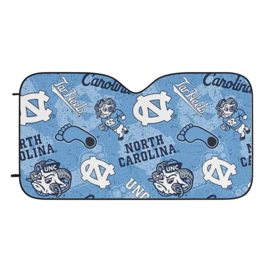 University of North Carolina Tar Heels Car Sun Shades