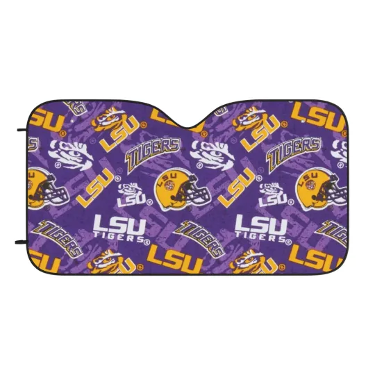 Discover Louisiana State Tigers Car Sun Shades