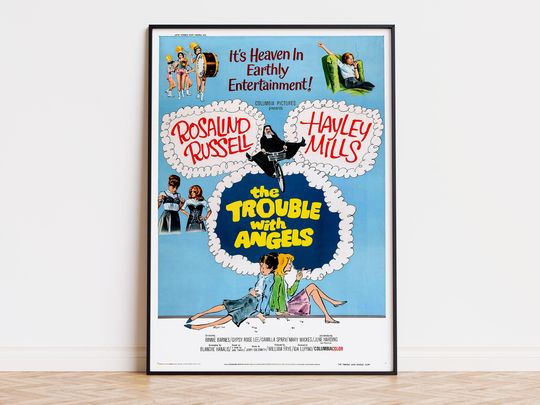 Discover The Trouble with Angels - Movie Poster | Digital Download | High Quality Ready To Print