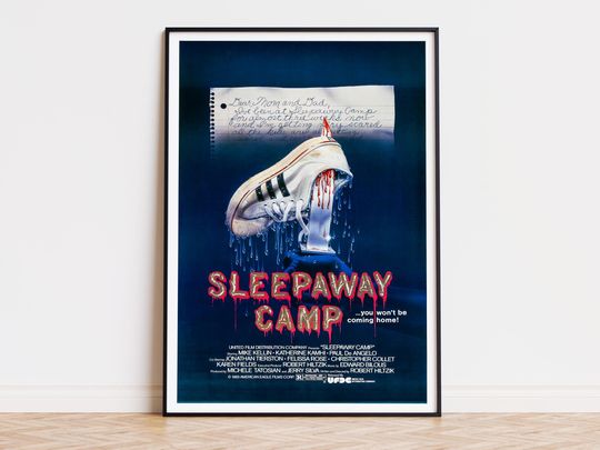 Discover Sleepaway Camp - Movie Poster | Digital Download | High Quality Ready To Print
