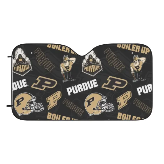 Discover Purdue Boilermakers Car Sun Shades