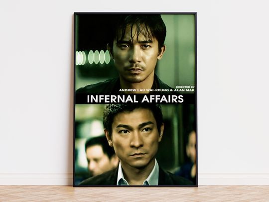 Discover Infernal Affairs - Movie Poster | Digital Download | High Quality Ready To Print