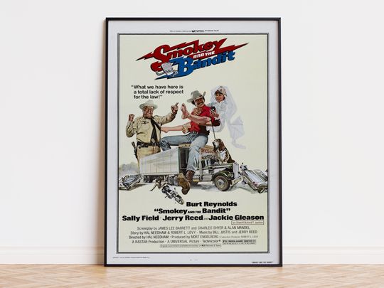 Discover Smokey and the Bandit - Movie Poster | Digital Download | High Quality Ready To Print