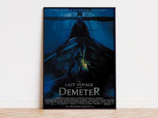 Discover The Last Voyage of the Demeter - Movie Poster | Digital Download | High Quality Ready To Print