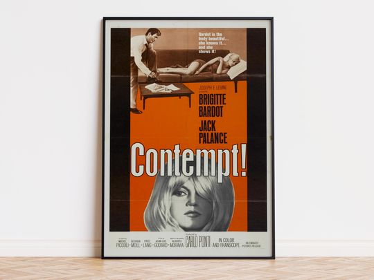 Discover Contempt - Movie Poster | Digital Download | High Quality Ready To Print
