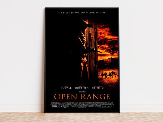 Discover Open Range - Movie Poster | Digital Download | High Quality Ready To Print