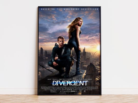 Discover Divergent - Movie Poster | Digital Download | High Quality Ready To Print