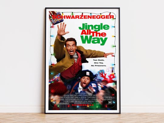 Discover Jingle All the Way - Movie Poster | Digital Download | High Quality Ready To Print