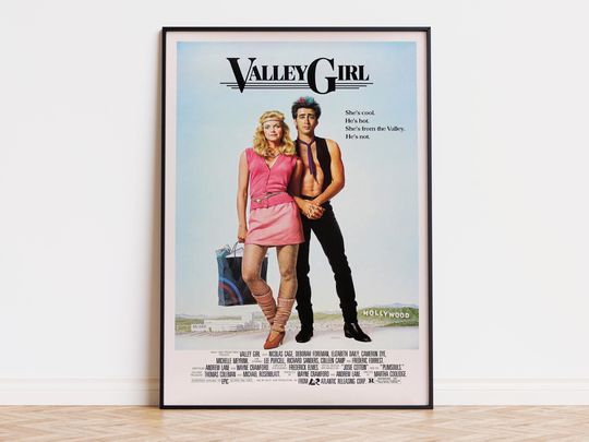 Discover Valley Girl - Movie Poster | Digital Download | High Quality Ready To Print