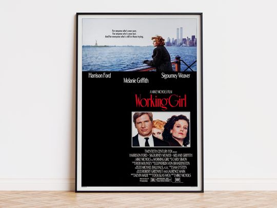 Discover Working Girl - Movie Poster | Digital Download | High Quality Ready To Print