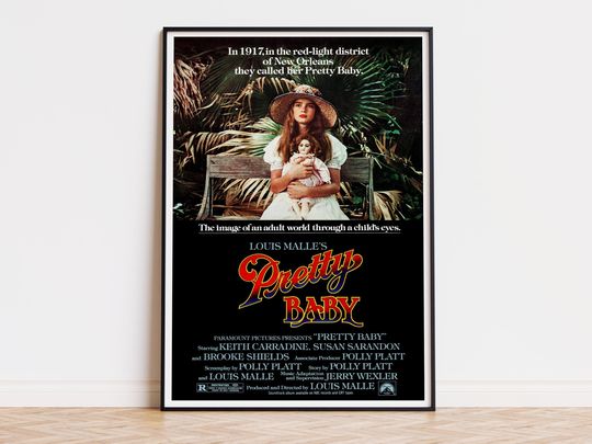 Discover Pretty Baby - Movie Poster | Digital Download | High Quality Ready To Print
