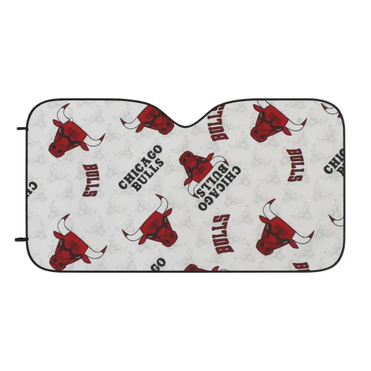 Chicago Bulls Car Sun Shades