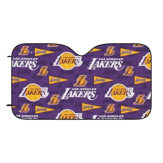 Discover Los Angeles Lakers Car Sun Shades