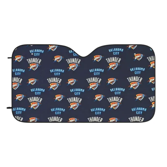 Discover Oklahoma City Thunder Car Sun Shades