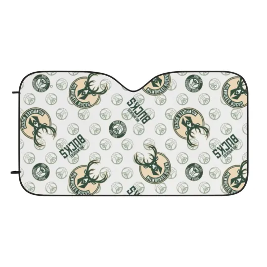 Milwaukee Bucks Car Sun Shades