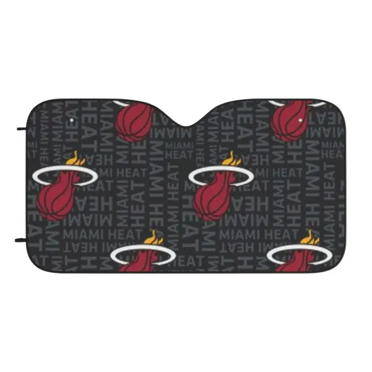 Discover Miami Heat Car Sun Shades