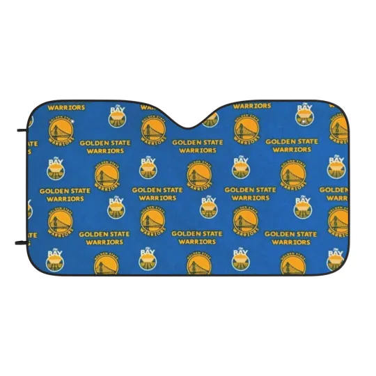 Discover Golden State Warriors Car Sun Shades