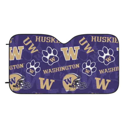 Discover University of Washington Huskies Car Sun Shades