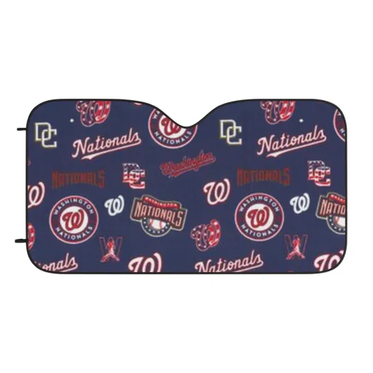 Discover Washington Nationals Car Sun Shades