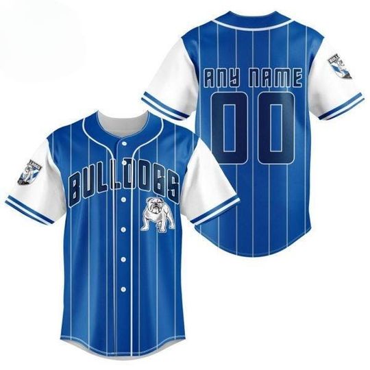 Discover Canterbury-Bankstown Bulldogs Special Baseball Jersey Design