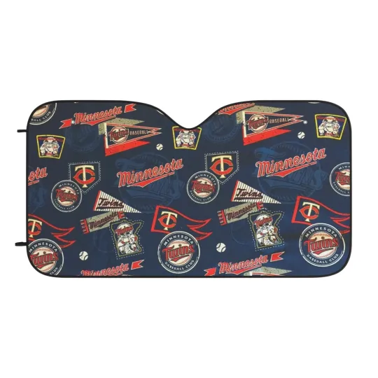 Discover Minnesota Twins Car Sun Shades