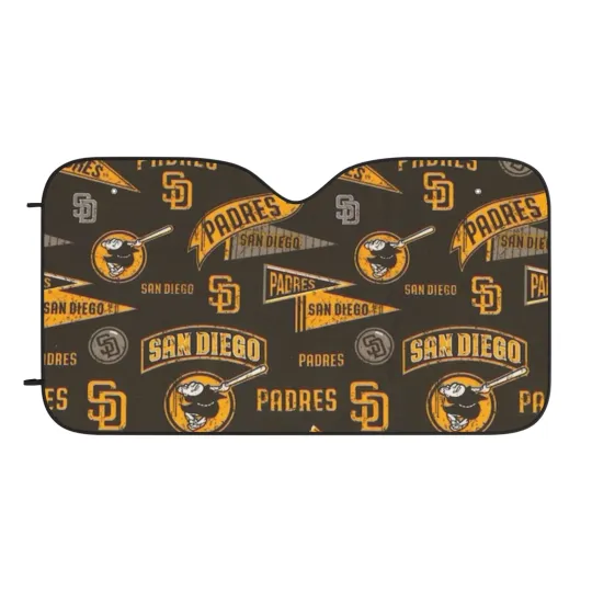Discover San Diego Padres Car Sun Shades