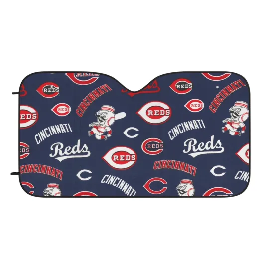 Discover Cincinnati Reds Car Sun Shades