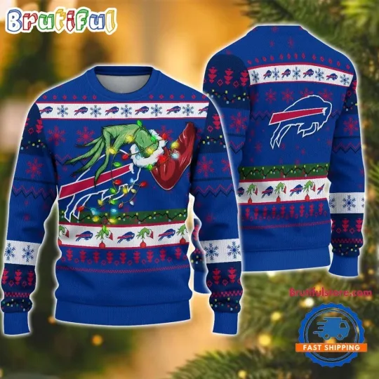 Discover Buffalo funny character Stole Bills Funny Best For Christmas Ugly Sweater