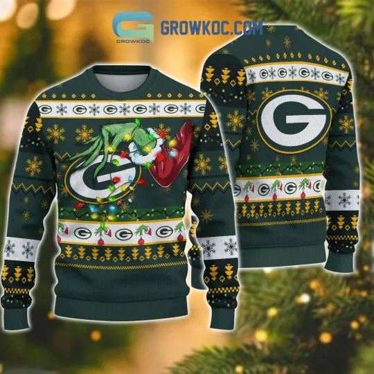 Discover Green Bay funny character Stole Hand Packers Funny Best For Christmas Ugly Sweater