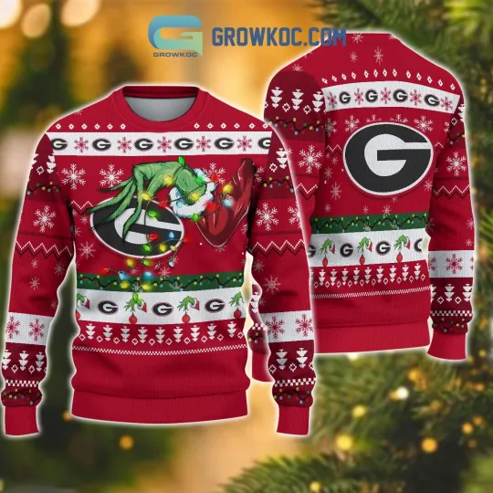 Discover funny character Stole GA bulldogs Funny Best For Christmas Ugly Sweater