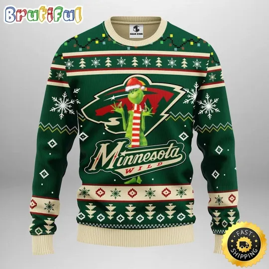 Discover funny character Stole Minnesota Wild Hockey Ugly Christmas Sweater
