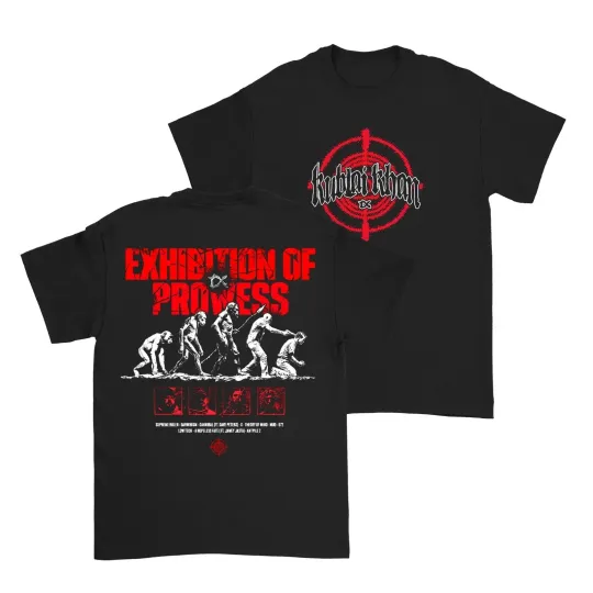 Discover Kublai Khan TX Black Cotton Double Sided T-Shirt S-5XL