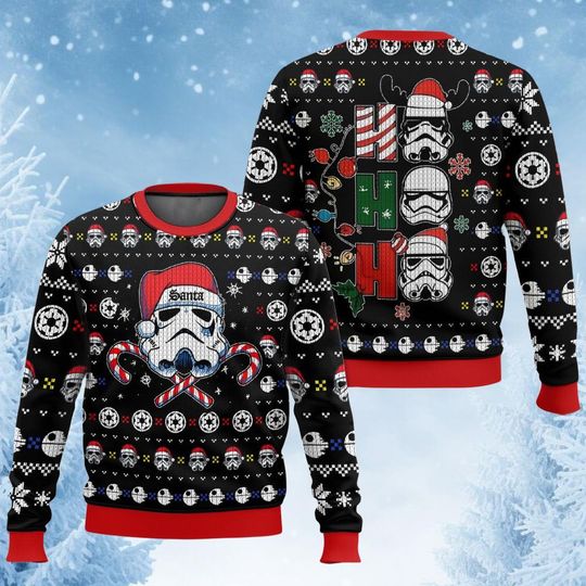 Discover Star Wars Darth Vader and Star Characters Ugly Christmas Sweater