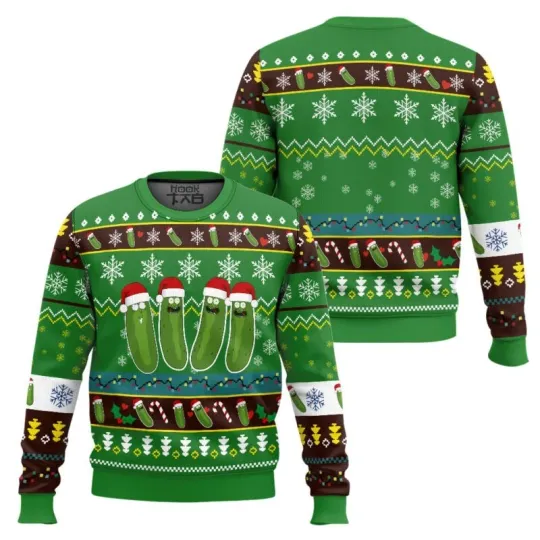 Discover Funny P rick And Rickandmorty Ugly Christmas Sweater All Sizes