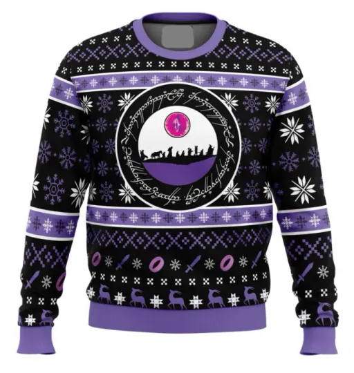 Discover Ring Language Lord Of The Ring Ugly Christmas Sweater