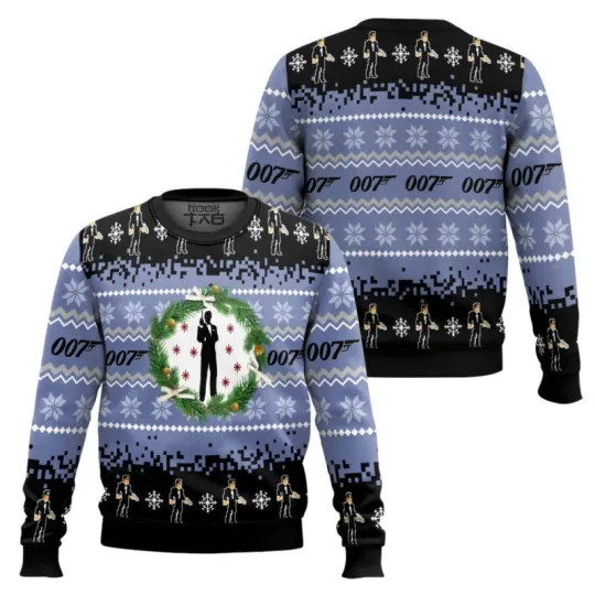 Discover Agent 007 Mission Impossible Ugly Christmas Sweater All Sizes