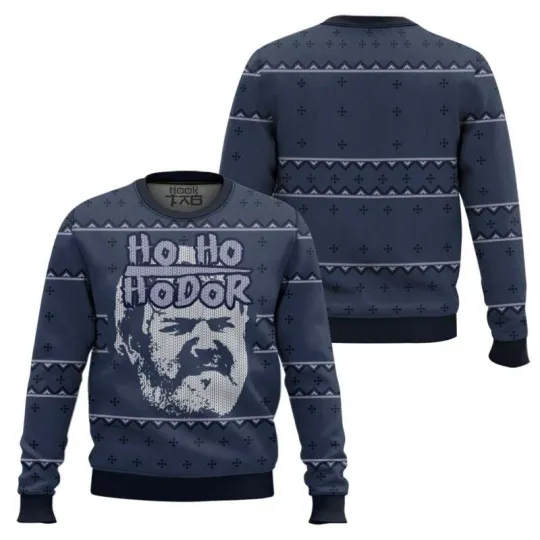 Discover Ho Ho Hodor Game Of Thrones Ugly Christmas Sweater All Sizes