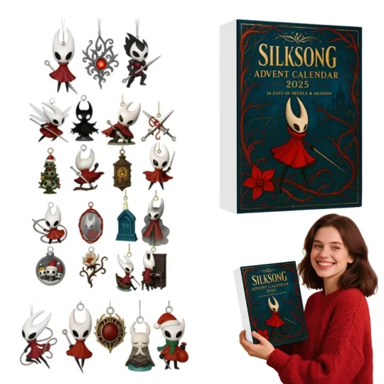 Hollow Knight: Silksong Advent Calendar 2025 – 24 Days of Festive 2D Blind Boxes